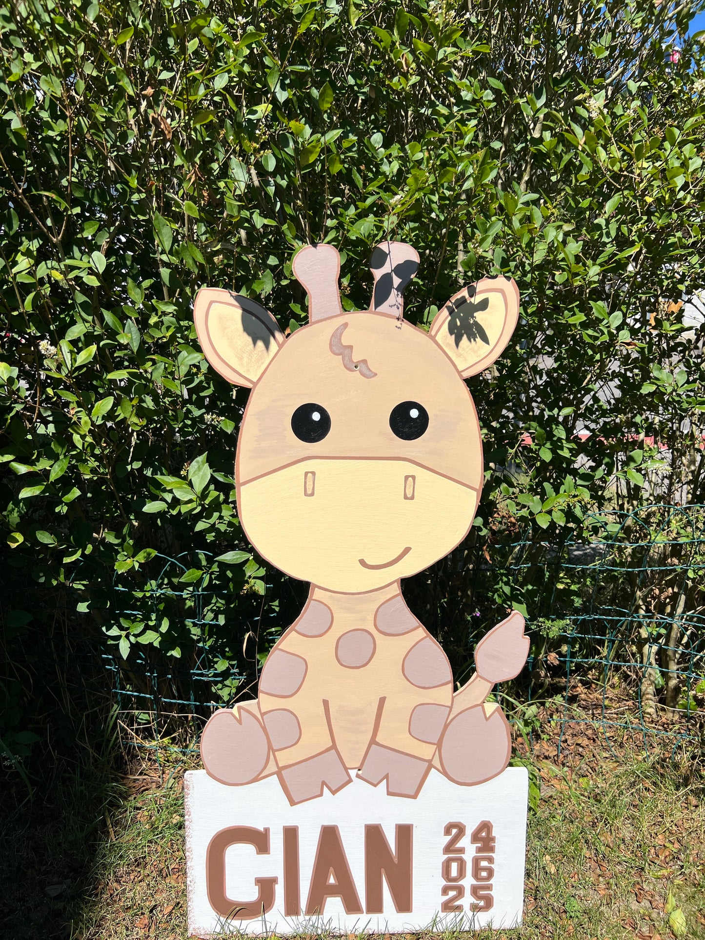 Handgefertigte Geburtstafel - Ein liebevolles Erinnerungsstück fürs Leben