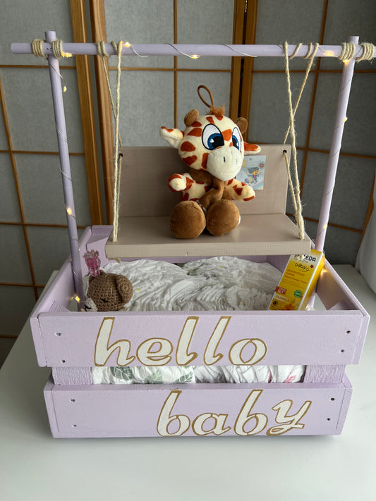 Geschenkidee zur Babyparty, die Windeltorte mal anders